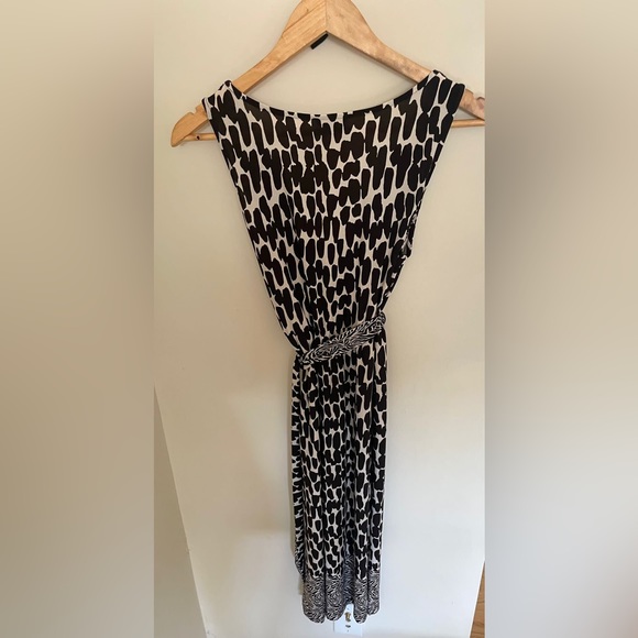 A Pea in the Pod Dress Size S. Brown and white - Picture 2 of 8